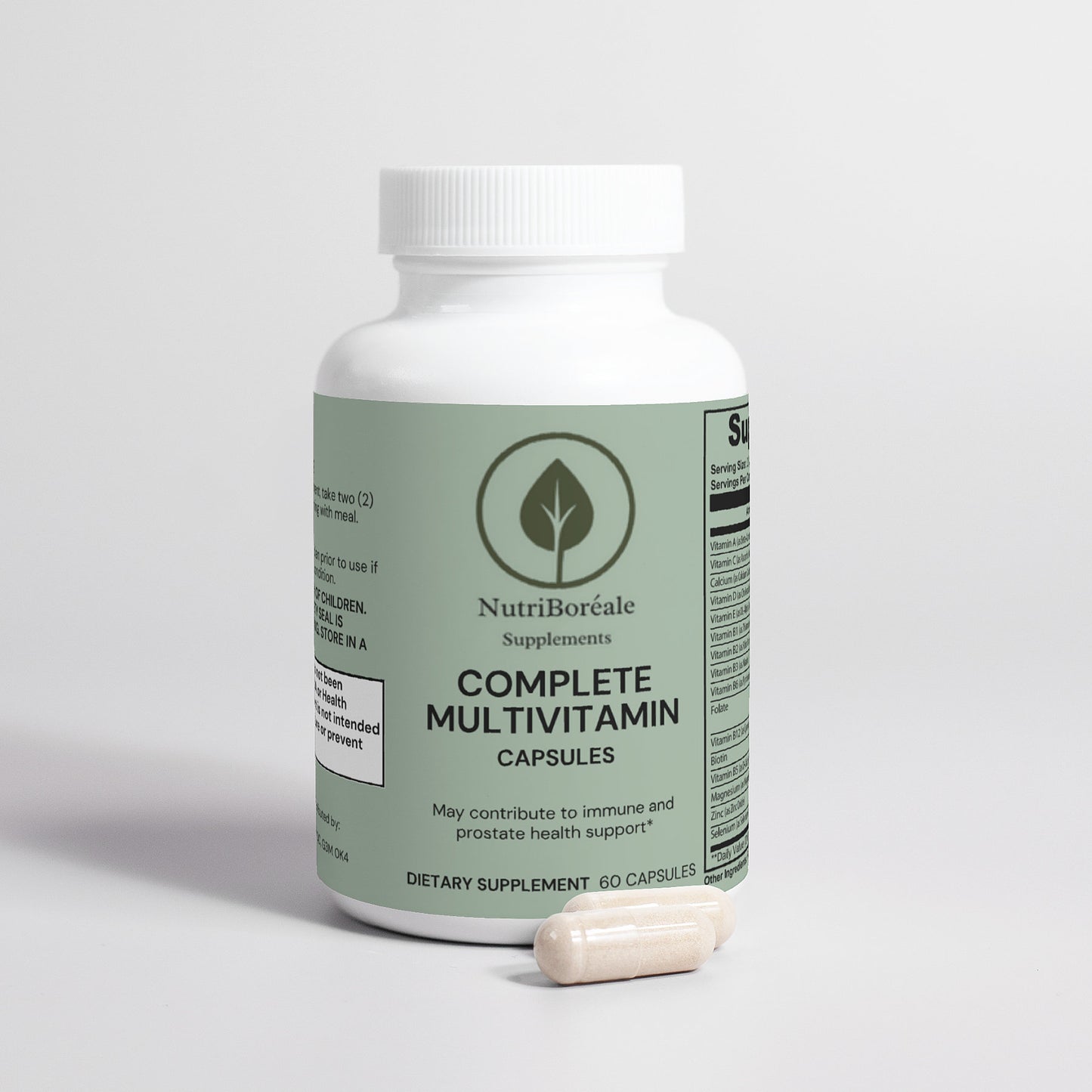 Multivitamine Complète – Vitalité, Antioxydants et Soutien Immunitaire (60 gélules)