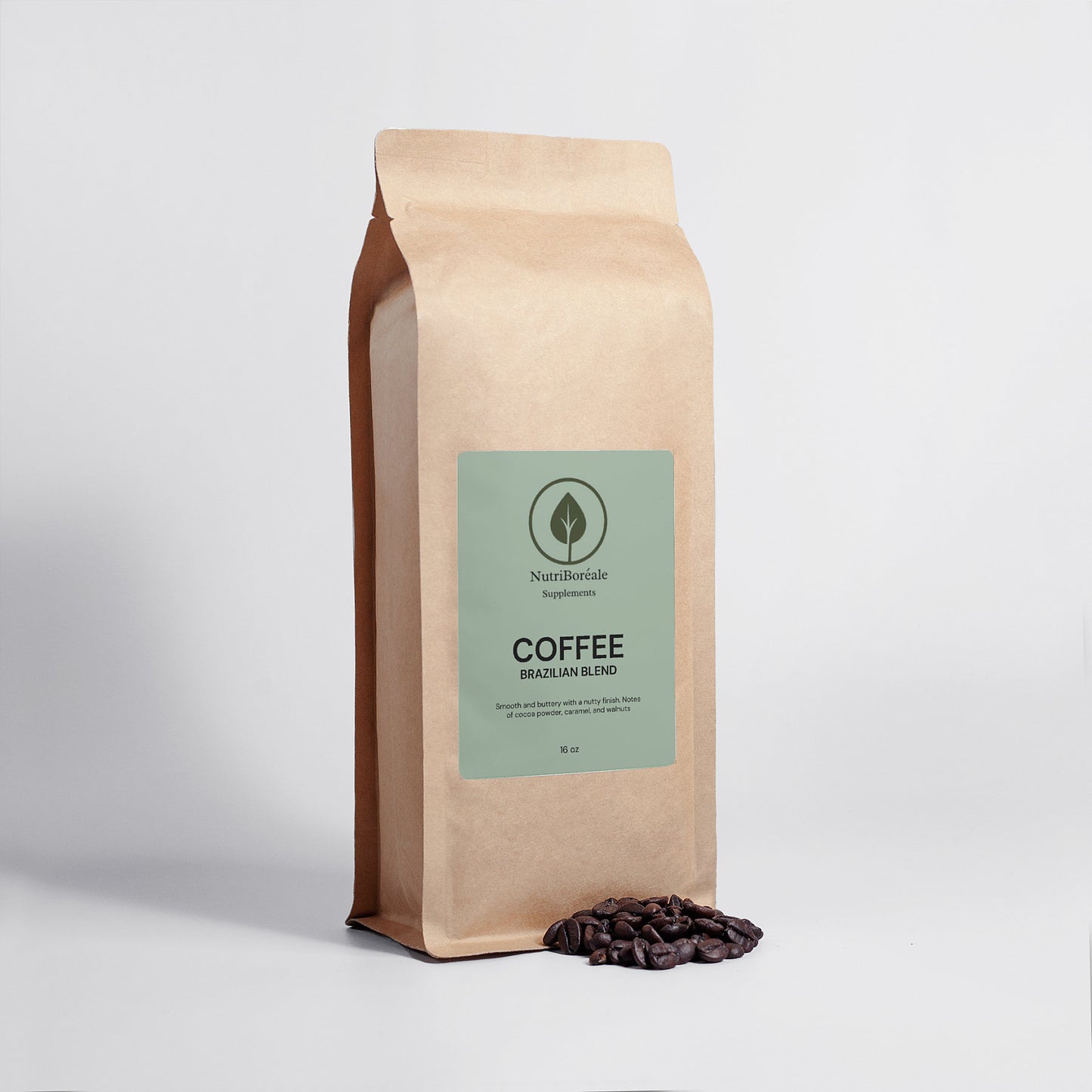 Brazilian Blend 16 oz – Fractional Roast Whole Bean Coffee with Rich Flavor