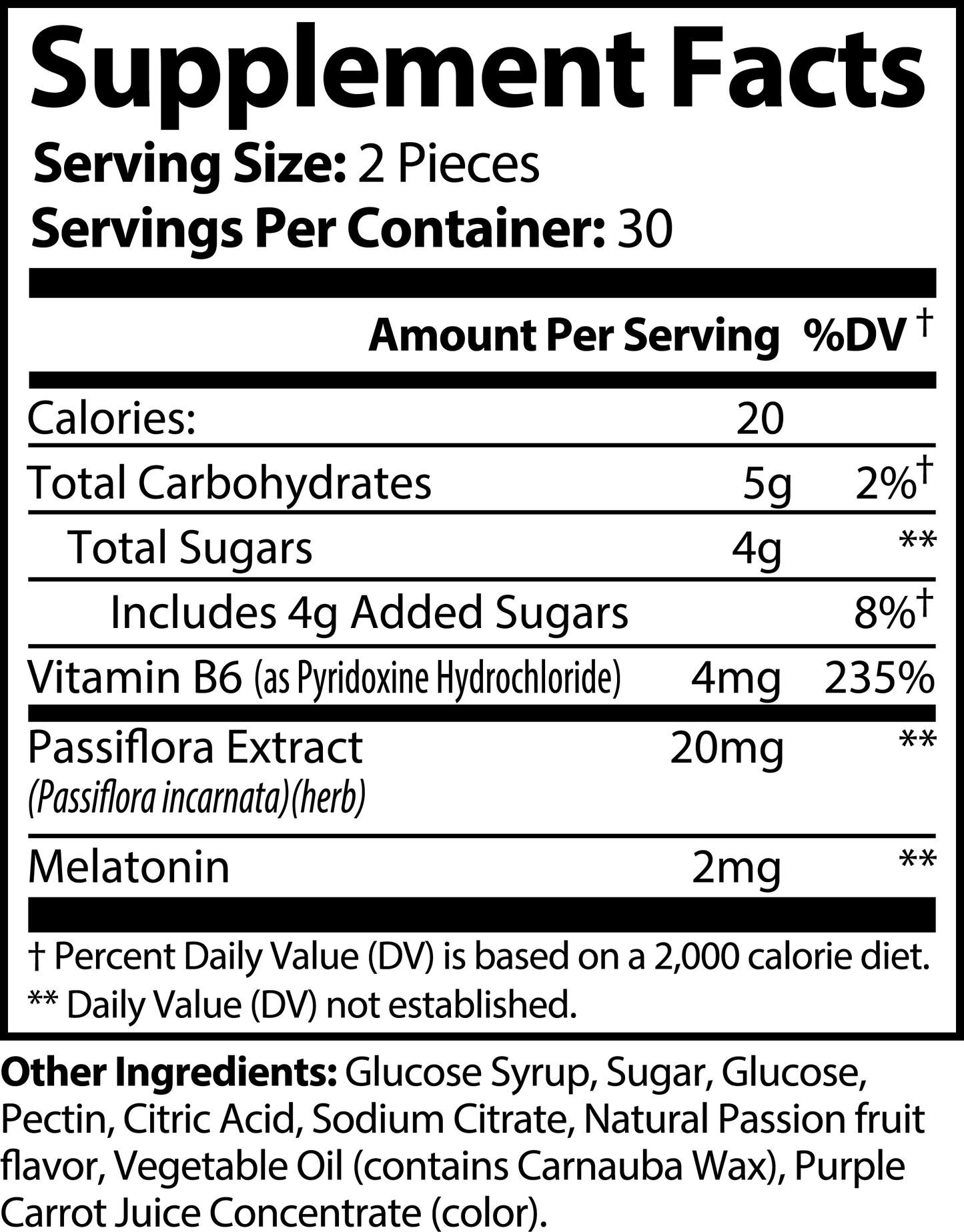 Gummies Sommeil Réparateur (Adulte)